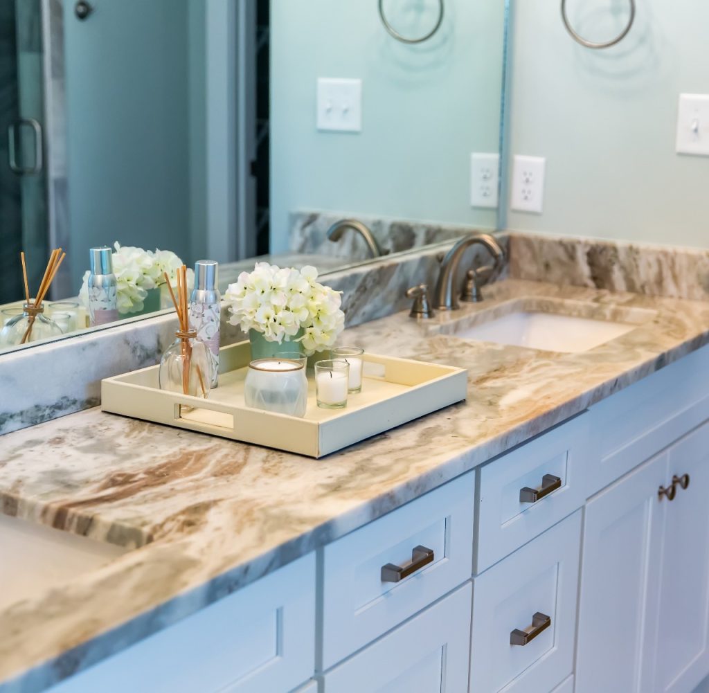 Custom granite kitchen countertops installation in Charleston, SC.