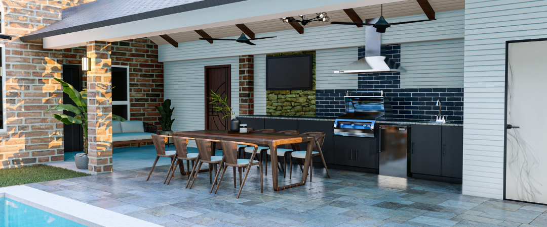 Outdoor Kitchen Granite Arts